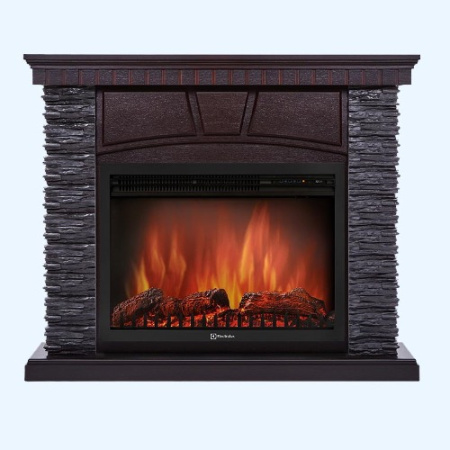 Porto 25 камень черный шпон венге (1202852) Firelight Портал